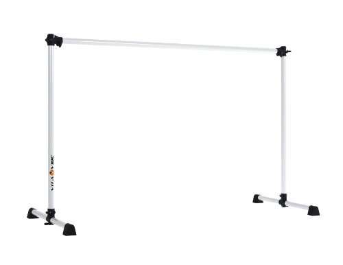 Vita Vibe Ballet Barre - B48 4ft Portable Single Bar - Freestanding Stretch/Dance Bar - Made in the