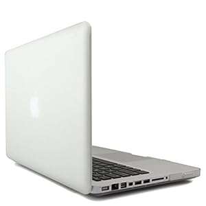 Topideal Matte Frosted Silky-Smooth Satins-Touch Hard Shell Case Cover for 13-inch MacBoo (Clear)