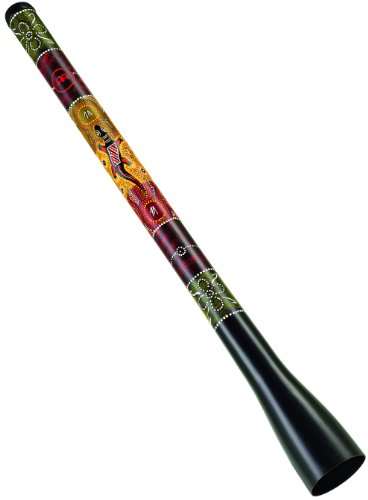 Meinl TSDDG1-BK 36-62 inch Premium Fiberglass Extendable Trombone Didgeridoo - Black