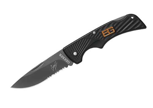 **IN STOCK***Gerber 31-000760 Bear Grylls Survival Series, Compact Scout Knife, Drop Point