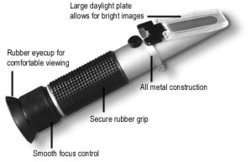Automatic Temperature Compensating Refractometer - AUTO TEMPERATURE COMPENSATING REFRACTOMETER