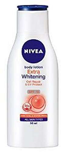 1 X 50ml - Nivea Body Lotion Extra Whitening Cell Repair & Uv Protect Spf-15