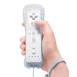 AMO White Remote For Nintendo WII FREE SILICONE COVER