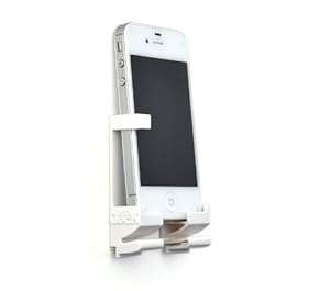 Dockem: Damage-Free Smartphone Tablet & eReader Wall Mount (white)