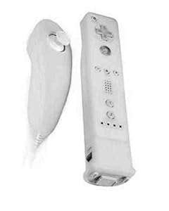 Invero White Silicon Case Cover Grip for Nintendo Wii MotionPlus Remote Control and Nunchuck