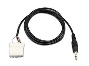 Goliton AUX 3.5mm Cable Connect iPod iPhone MP3 Phone Audio to Mazda Car Player connector adapt
