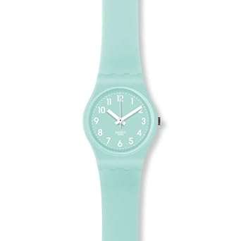 Swatch Originals Arctic Sea Aqua Silicone Ladies Watch LL114C
