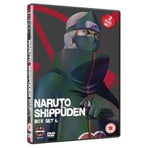 Naruto Shippuden Box Set 6 (2 Discs): (2011 - Manga Release) (DVD) Brand New (Sealed)