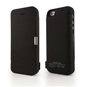 High Quality 4200mAh External Battery Pack Portable (4200mah black charger case with flip cover)