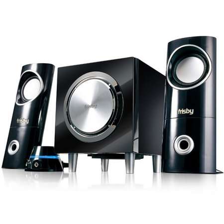 2.1 Frisby Computer Desktop Laptop Notebook Speakers w/Remote-PC, BASS, Gaming, Great Sound
