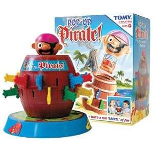 Dazzling Tomy Pop Up Pirate Game - Cleva Edition Travel'TT6 Bundle