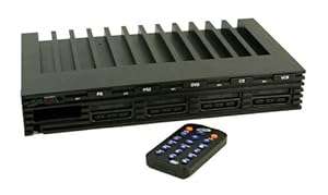 INTEC Wireless AV Selector Multi-Tap - DVD Remote Control and Stand (PS2)