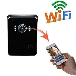 Ckeyin Wifi Video Door Phone Doorbell Intercom | WiFi Doorbell Doorbell Wireless IP Intercom In