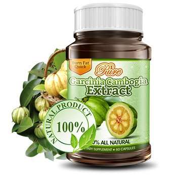 Pure Garcinia Cambogia Extract with HCA, 500 mg, 60 Capsules