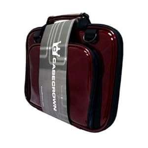 CaseCrown Premium Double Memory Foam Case with Shoulder Strap (Merlot Metallic)