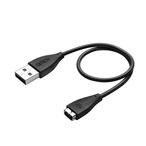 Getwow(TM) Replacement USB Charger Cable for Fitbit Charge HR Wireless Activity Wristband (Black)