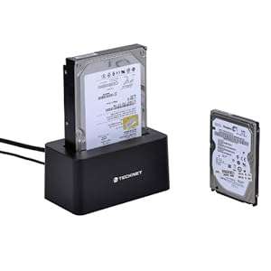 TeckNet USB 3.0 Hard Drives Docking Station With Highly Durable ABS Plastic for 2.5 Inch & 3.5