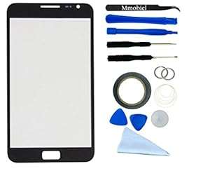 SAMSUNG GALAXY NOTE 1 N7000 i9220 BLACK DISPLAY TOUCHSCREEN REPLACEMENT KIT 16 PIECES INCLUDING