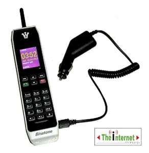 TIS (TM) Car Charger for the Binatone Brick Retro / Vintage Style Mobile Phone. The Brick Big B