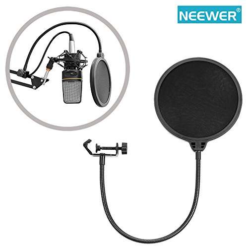 Neewer Studio Microphone Mic Wind Screen Pop Filter Mask Shield