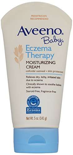 Aveeno Baby Eczema Therapy Moisturizing Cream, 5 Ounce