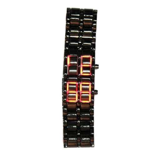 Iron Samurai - Japanese Inspired Red LED Watch