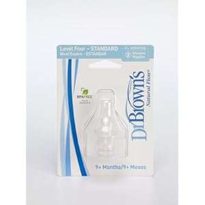 Dr. Brown's 2 Pack Natural Flow Level 4 Standard Nipple