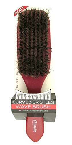 Annie Soft Curved Bristles Wave Brush 2340 Red