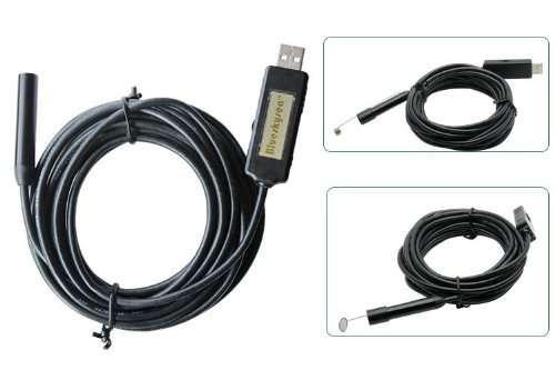 The First 5 Meters Hd 720p 6 LED USB Endoscope Borescope Snake Scope Wire Camera