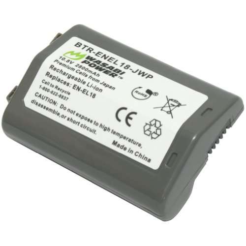 Wasabi Power Battery for Nikon EN-EL18 and Nikon D4 and D4S