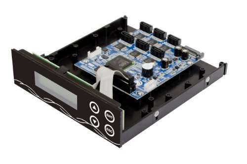 Bestduplicator Premium Series - SATA CD/DVD/Blu Ray Duplicator Controller (1 to 5) - Supports Lights
