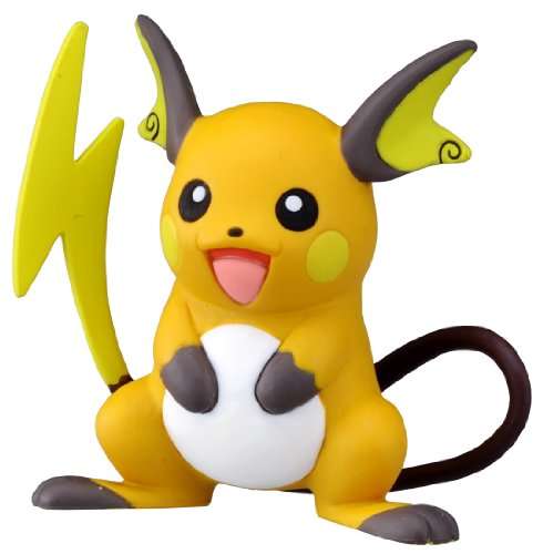 Takaratomy Official Pokemon X and Y MC-047 2" Raichu Action Figure