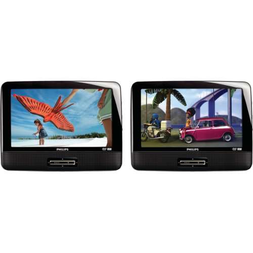 Philips PD9016/37 9-inch Portable LCD Dual DVD player (Discontinued by Manufacturer)