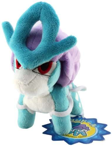 Pokemon Center Official Nintendo Pokemon Center Plush Stuffed Toy - 6" Suicune