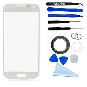 SAMSUNG GALAXY S4 MINI i9195 i9190 WHITE DISPLAY TOUCHSCREEN REPLACEMENT KIT 16 PIECES INCLUDIN