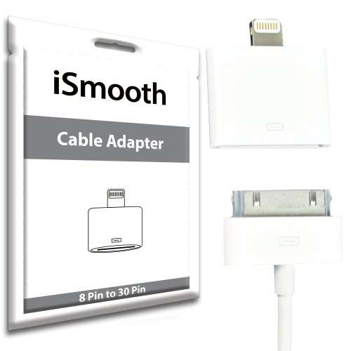 iSmooth Lightning to 30-pin Adapter NEW 2014 for iOS 7 - iSmooth's 2nd Generation Apple Lightning Co