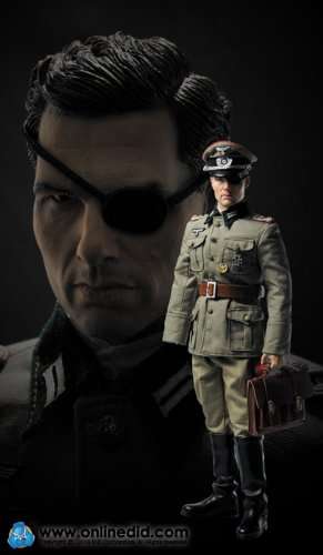DID WWII German Claus von Stauffenberg Colonel 1/6 Scale 12 inch Collectible Figure