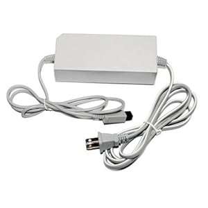 Allcam Wii Mains Adapter Auto-Switching 110V-240V AC to 12V DC Power Supply for Nintendo Wii Console