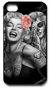 H&F Marilyn Monroe and Tattoos Plastic Phone Case Back Cover iPhone 5/5s