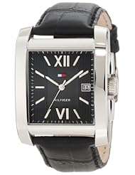 Tommy Hilfiger Men's 1710317 Classic Tank Roman Numeral Enamel Dial Watch