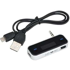 Beyondfashion Led Screen FM Radio Music Transmitter USB Caple Car Charger f (LED FM Transmitter)