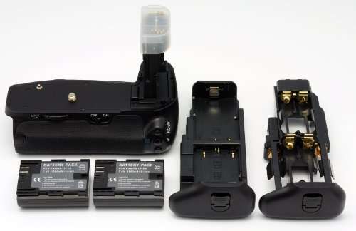 Ramozz @ 2x lP-E6 lPE6 + BATTERY GRIP BG-E9 BGE9 FOR CANON EOS 60D 60Da