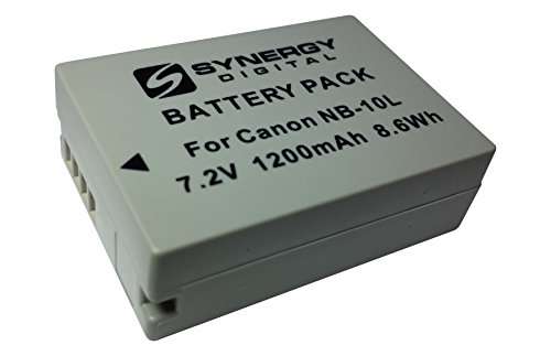 Canon PowerShot SX40 HS Digital Camera Battery Lithium Ion (1200 mAh) - Replacement For Canon NB-10L