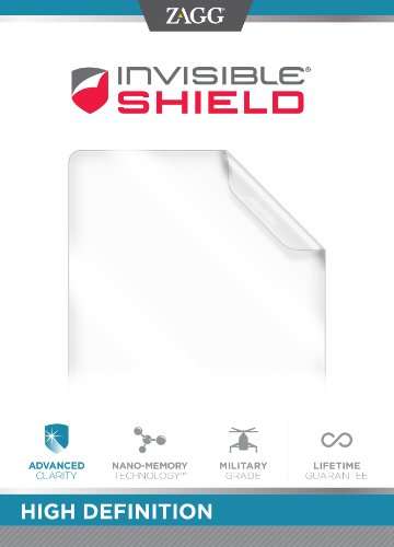 ZAGG HD invisibleSHIELD for Apple iPad Air (HD)(Screen)(Wet Apply) (Hd- Screen, Clear)