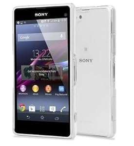 Zonewire Brand Sony Xperia Z1 Compact/Mini CLEAR CRYSTAL HARD BACK CASE COVER SCREEN PROTECTOR