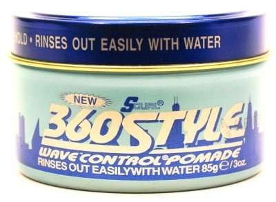 Luster's 360 Style Wave Control Pomade 3 oz. (3-Pack) with Free Nail File