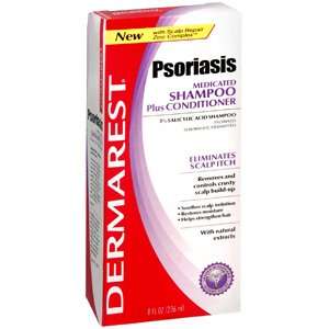 Dermarest Psoriasis Medicated Shampoo + Conditioner ,8 fl oz