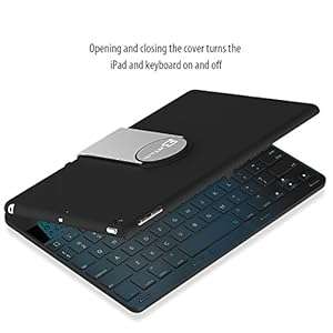iPad Air Keyboard JETech Wireless Bluetooth Keyboard Case for Apple iPad Air w (Z- Keyboard Case)