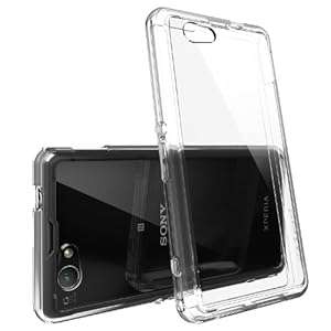 Xperia Z1 Compact Case - Ringke FUSION Case [Free HD Film/Drop Protection][CRYSTAL VIEW] Shock