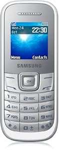 Samsung E1200i Keystone 2 Mobile Phone (Sim Free White)